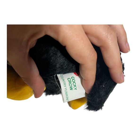 6 Del Monte Country Yumkins Fruit Vegetable Crow Tomato Corn Plush Vintage 1980s - Picture 13 of 13